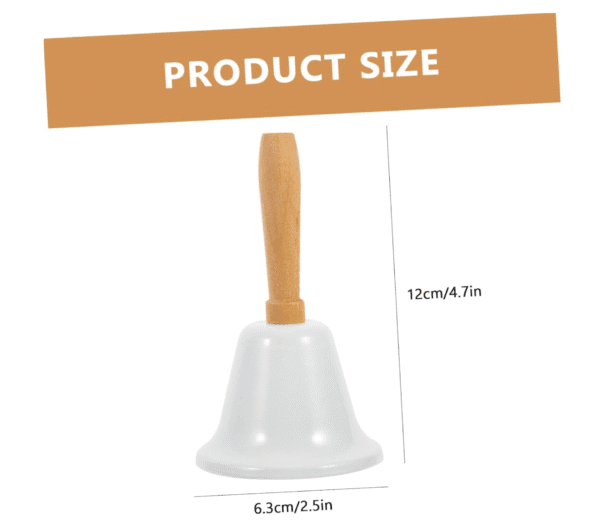 White Hand Bells-5 piece - Image 3